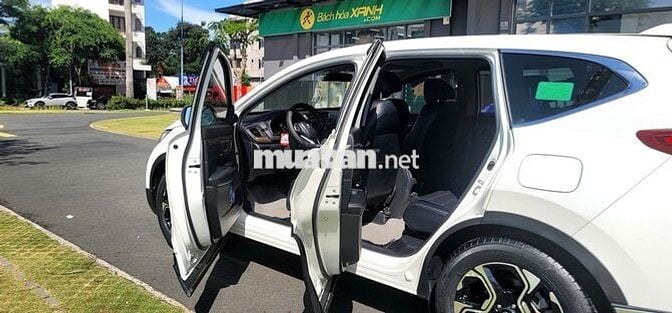 Honda CRV 2018 Trắng 7 chỗ