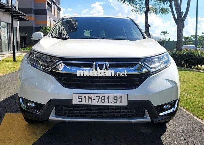 Honda CRV 2018 Trắng 7 chỗ