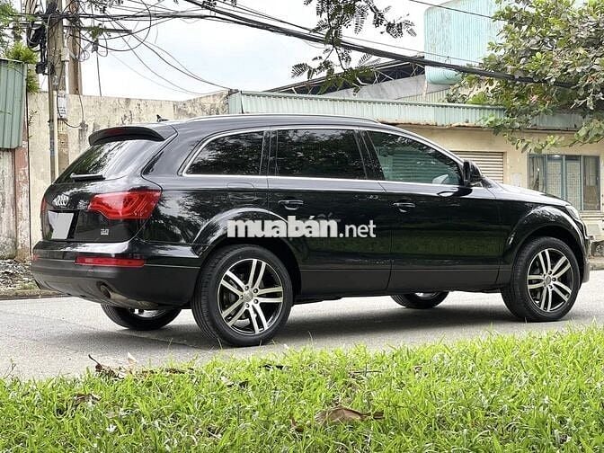 bán Audi Q7 3.6 S line Quattro 2008 Đen nhập Đức