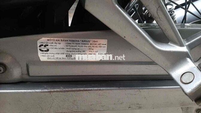 Yamaha Sirius 2009 Xanh