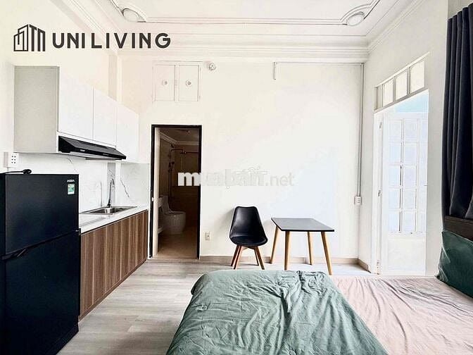 Cho thuê hệ thống căn hộ 1pn/studio ban công full nt Điện Biên Phủ Q3