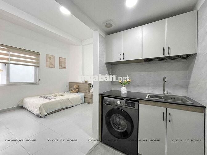 TRỐNG LẠI 1 PHÒNG STUDIO FULL NỘI THẤT✨TÔ KÝ✨ĐÔNG HƯNG THUẬN