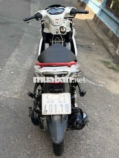 Yamaha Nouvo 5 2013 Phun xăng điện tử Trắng, Đỏ