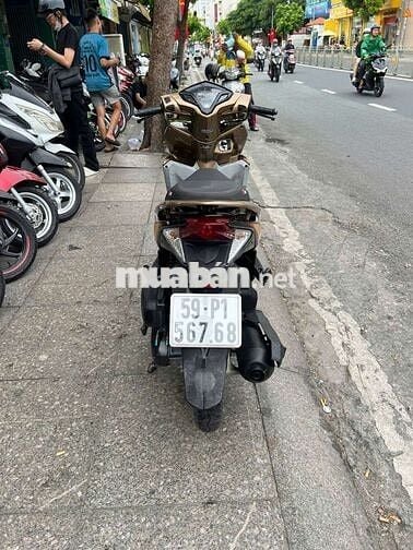Honda Click Thái 125 2013 Đen Vàng Đồng Đã sử dụng