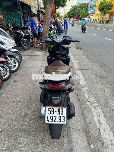 Honda Vision 2022 Smartkey Xanh đen