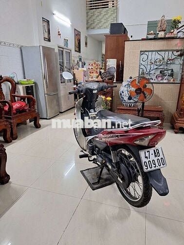 SYM Elegant 50cc Đỏ trắng Xe số