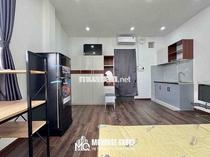 CĂN HỘ DỊCH VỤ ĐẦY ĐỦ NỘI THẤT CỬA SỔ GẦN VHU LUỸ BÁN BÍCH