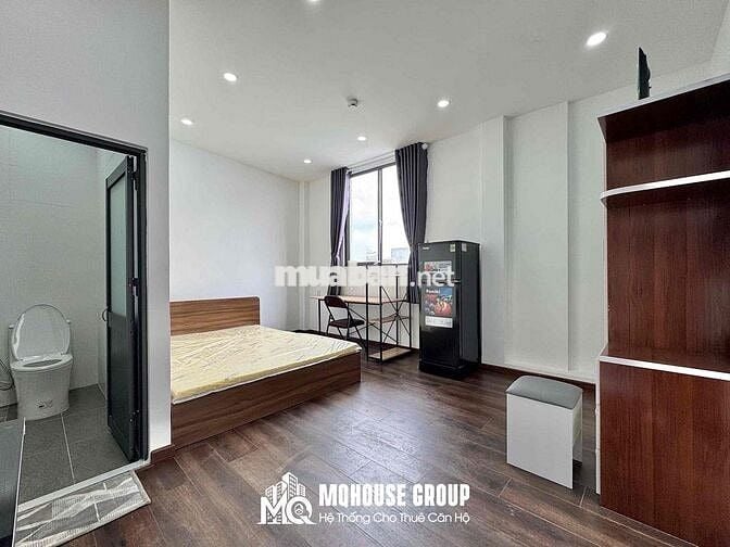CĂN HỘ DỊCH VỤ ĐẦY ĐỦ NỘI THẤT CỬA SỔ GẦN VHU LUỸ BÁN BÍCH