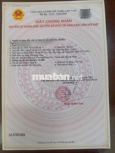 MẶT TIỀN NGUYỄN HỮU CẢNH p. Đông Hoà TPHCM