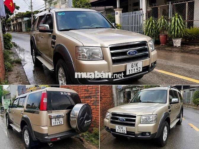 Ford Everest 2008 Ghi Vàng 7 chỗ