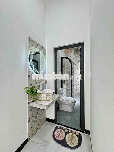 NHÀ trong KDC MỚI Trung tâm P6 Gần BIG C, xe 7c vào đến nhà