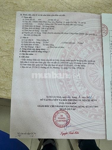 Nhà mới 3 tầng – Chỉ 6,3 tỷ – Gần Phan Huy Ích, Emart Gò Vấp – 3 phòng