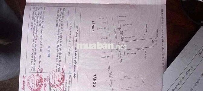 2mặt tiền, Nguyễn Quý Yêm, 3mX10,6m, 1lầu 2PN, hẻm🚗, sổ hồng, 3,750tỷ