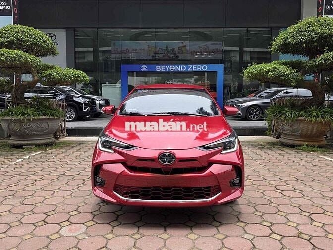Toyota Hà Đông bán Vios 1.5G 2023 Đỏ 2 vạn km