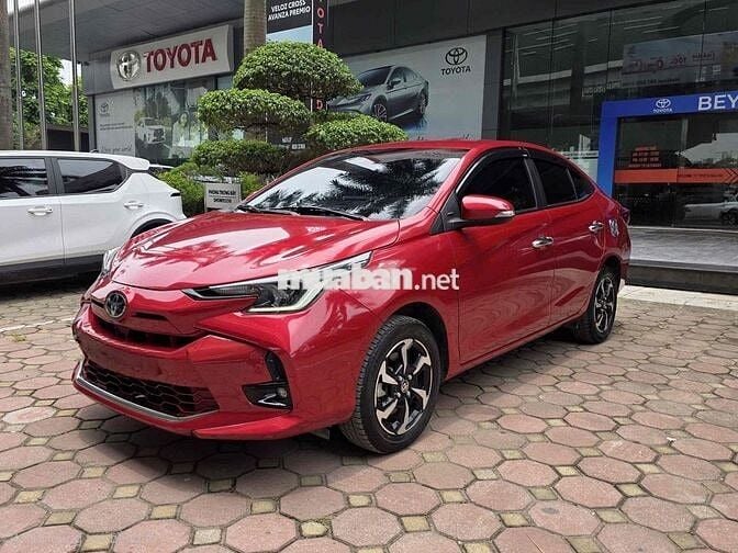 Toyota Hà Đông bán Vios 1.5G 2023 Đỏ 2 vạn km