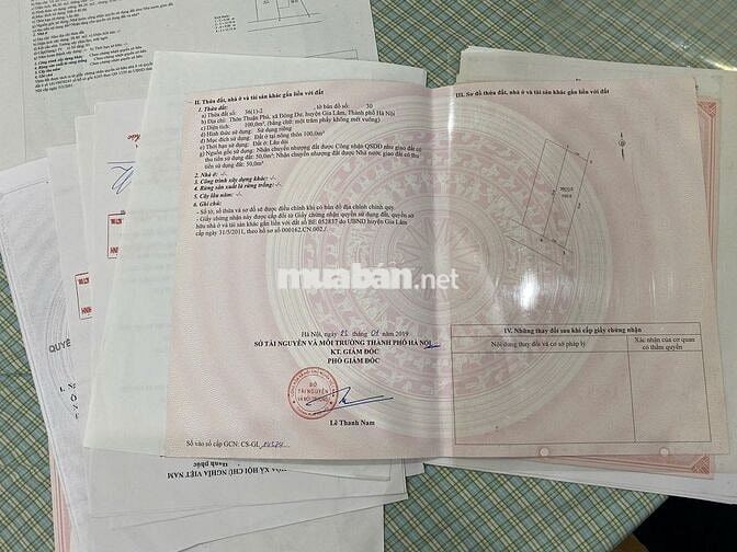 Chính chủ kẹt tiền cần bán nhanh lô đất 100m2, DT 5x20, ngay Đông Dư