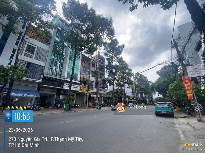 Nhà 6 tầng Nguyễn Gia Trí sẵn thang máy hợp đồng thuê 60 tr/tháng