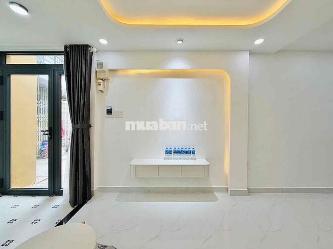 NHÀ P6 GÒ VẤP HẺM 4.5M 3PN TẶNG FULL NT GẦN NGUYỄN OANH 4.35 TỶ TL