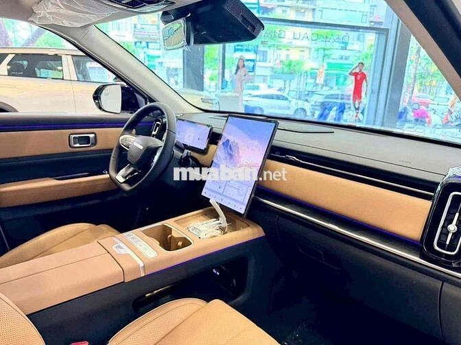 Jaecoo J7 Trắng Nội Thất Nâu