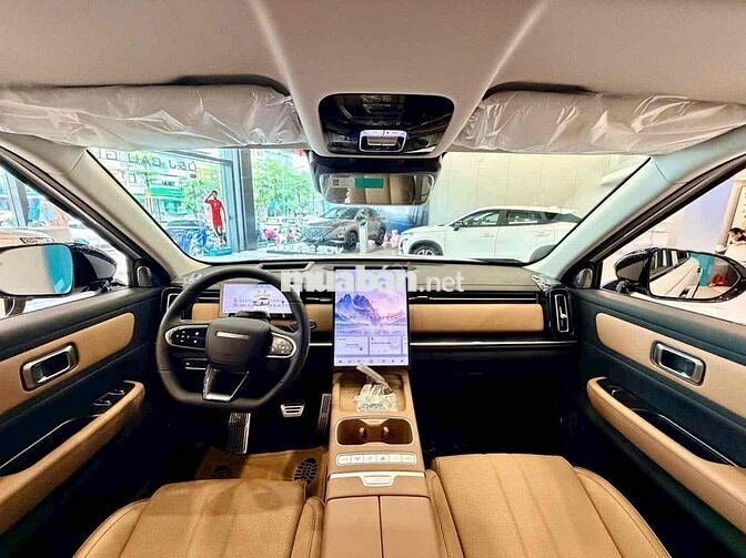 Jaecoo J7 Trắng Nội Thất Nâu