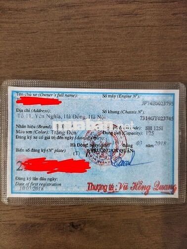 Honda SH 125i ABS 2018 Trắng đen 59533 km