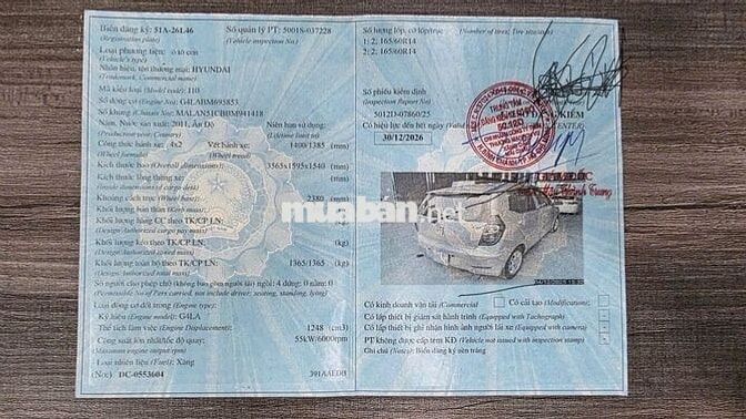 Hyundai i10 2011 Số tự động cửa sổ trời 115tr