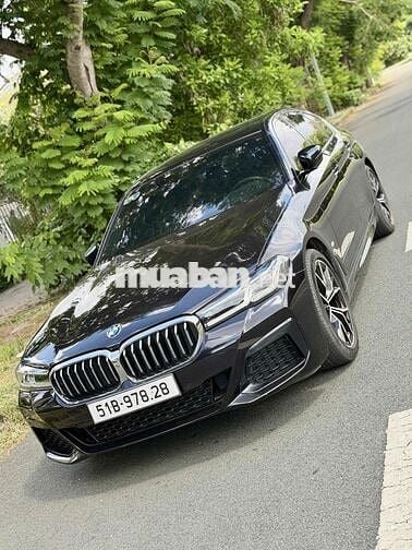 BMW 520i M-Sport 2021 8600 km Đen