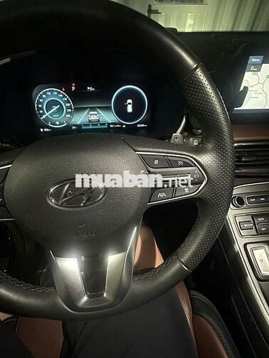 Hyundai Santa Fe 2023 Xanh 7 chỗ 3 vạn
