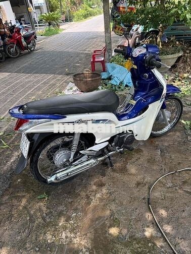SYM Angela 50cc Trắng Xanh