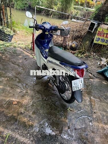 SYM Angela 50cc Trắng Xanh