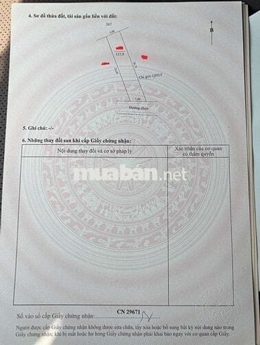 Bán Lô Đất 127m2 Ngay Ngã Ba Hai Châu. Giá 600tr , Sổ Hồng Riêng 
