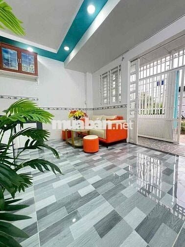 Nhà Đường Xe Hơi Đậu Cửa mà có 1 tỷ 080 Nhà 1 lầu Quận 12