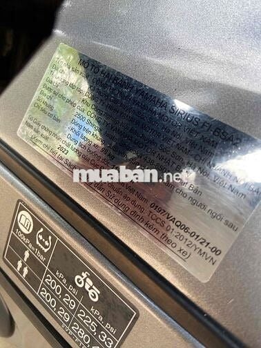 Yamaha Sirius Fi RC 2023 Đen 10.000 km