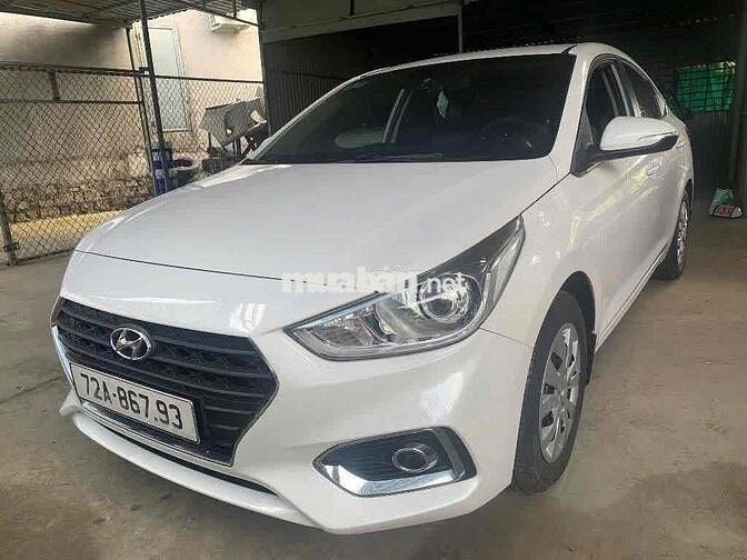 Hyundai Accent 2019 Số sàn 107000 km Trắng