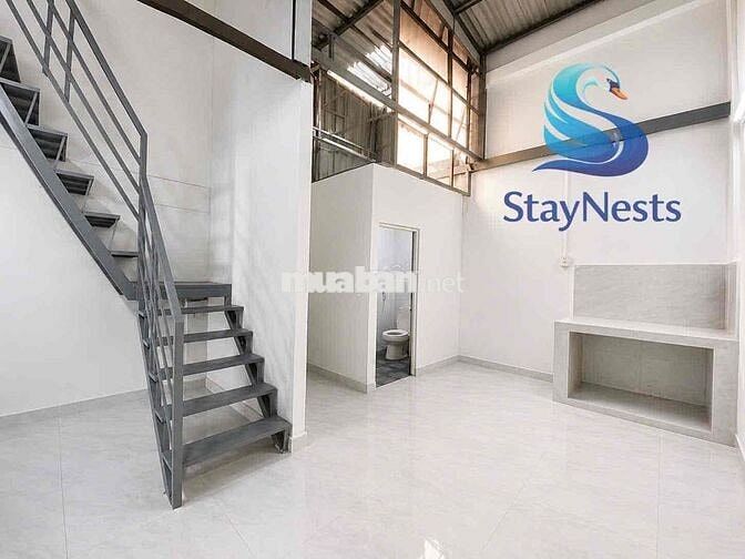 cho thuê nhà hẻm tải thông bàu cát tân bình. DT: 4m x 18m giá 12tr