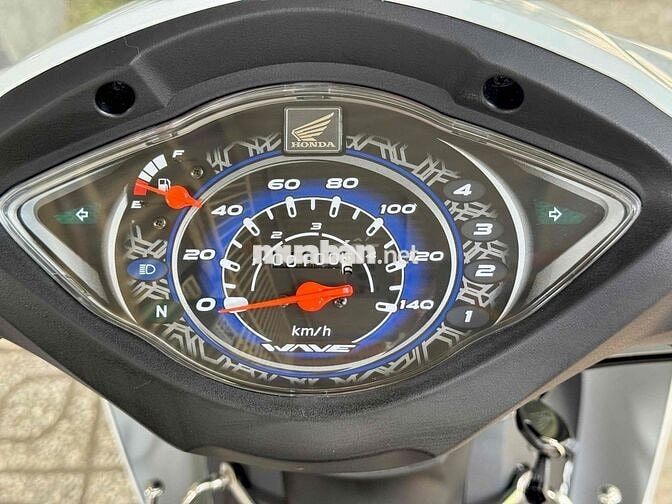 Wave Alpha Trắng 6/2026 Odo 100km Bs 65 Chinh Chu