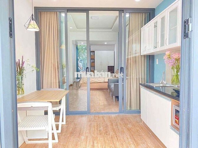 STUDIO 1PN TÁCH BẾP - PHÒNG CỰC RỘNG - THOÁNG MÁT - THIẾT KẾ SANG XỊN