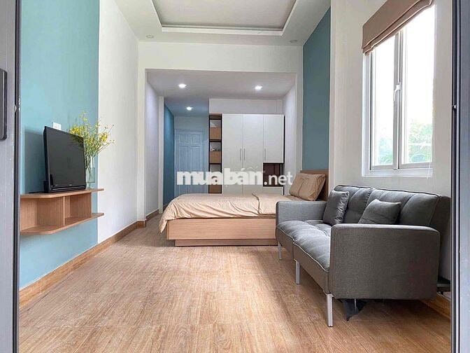STUDIO 1PN TÁCH BẾP - PHÒNG CỰC RỘNG - THOÁNG MÁT - THIẾT KẾ SANG XỊN