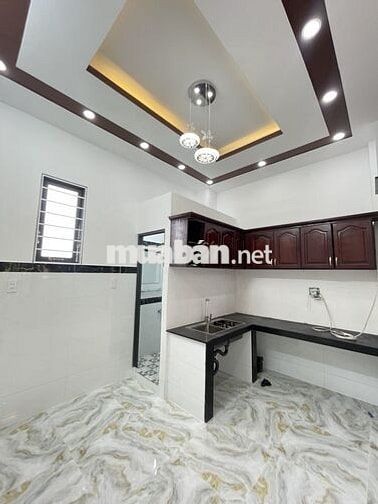 NHÀ XÂY MỚI - TRỆT 2 LẦU -HẺM Ô TÔ - HỖ TRỢ BANK MUA NHÀ - GIÁ 2TY8