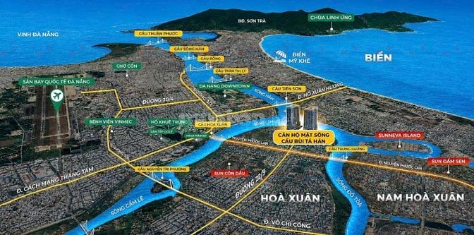 S-LIGHT TOWER ĐÀ NẴNG ,CĂN HỘ NGAY SÔNG HÀN QUAN TÂM NHÌ KHU HÒA  XUÂN