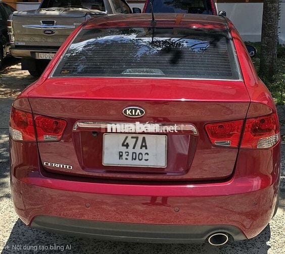 Kia Cerato 2009 Đỏ 60000 km Tự động