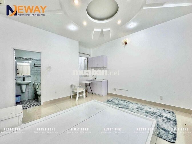 STUDIO MỚI XÂY FULL NỘI THẤT FREE XE - ĐẦY ĐỦ NỘI THẤT MỚI - SÁT VHU