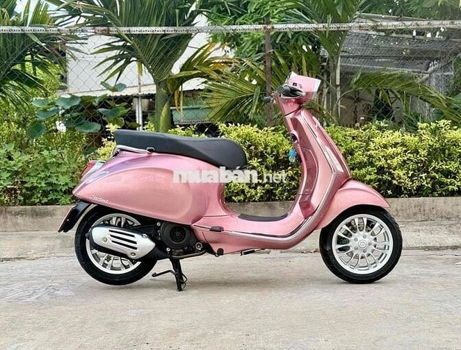 Vespa Sprint 125 Abs 2018 Hồng Posrche Bstp