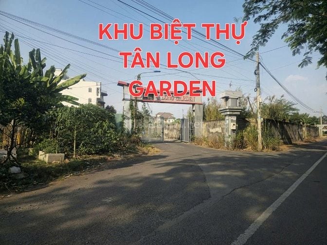 450m2 đất biệt thự, góc 2MT, khu BT Tân Long GARDEN Nguyễn D Trinh, Q9