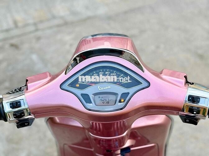 Vespa Sprint 125 Abs 2018 Hồng Posrche Bstp