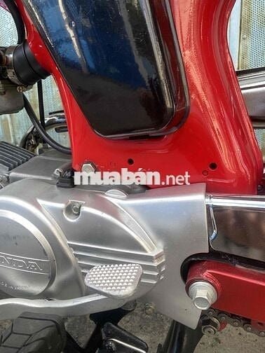 Honda tay côn Đen Đỏ Bạc Xe máy cổ điển