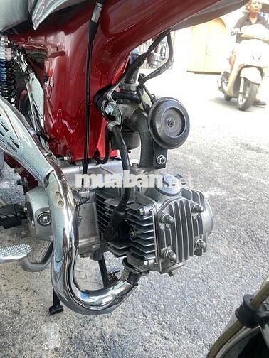 Honda tay côn Đen Đỏ Bạc Xe máy cổ điển