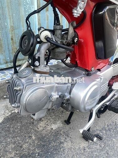 Honda tay côn Đen Đỏ Bạc Xe máy cổ điển
