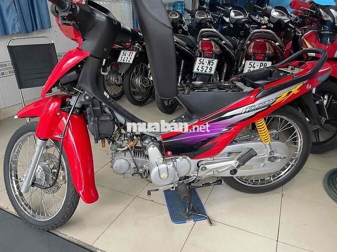Honda Wave ZX 2005 Đỏ Đen Nguyên zin bstp 9c