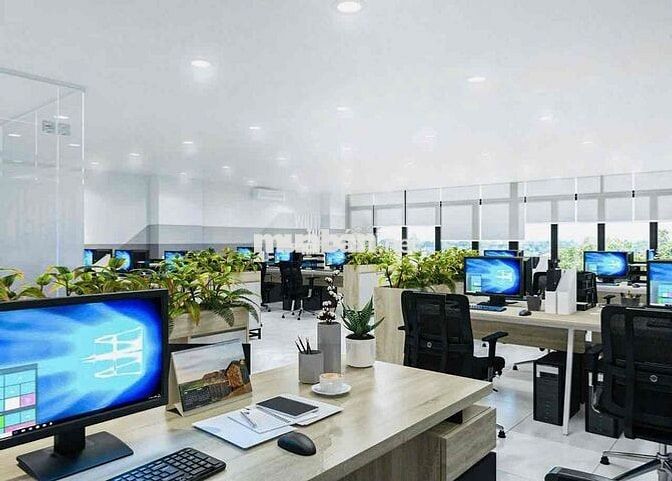 Tòa Nhà Mặt Tiền Đôi Nguyễn Thị Thập Quận 7 - 1200m2 Sàn Kinh Doanh